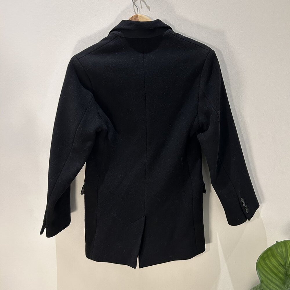 &OtherStories Oversized Straight Wool Blazer in Black 32 - Picture 4 of 13